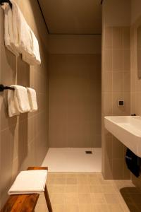 Koupelna v ubytování Boutique Hotel Kint