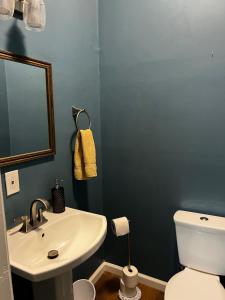 Koupelna v ubytování Country Club