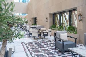 Istumisnurk majutusasutuses Waldorf Astoria Doha West Bay