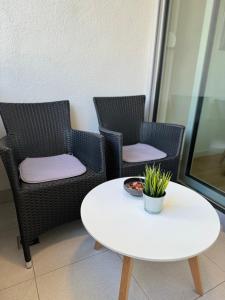 Posezení v ubytování Ocean Apartment