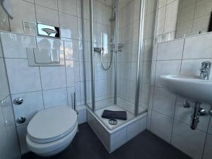 Vannituba majutusasutuses Hotel Fackelmann