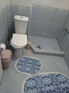 Koupelna v ubytování Hisar Apartments