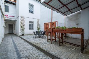 En balkon eller terrasse på Holiday Cazare Brasov