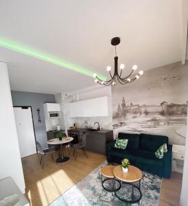 Posedenie v ubytovaní krakow dream apartment