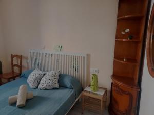 Postel nebo postele na pokoji v ubytování Cozy Private Room