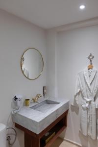 Koupelna v ubytování Riad N'S & Spa