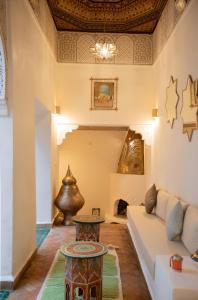 Posezení v ubytování Riad N'S & Spa