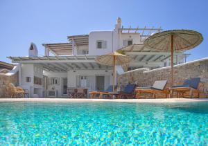 Πισίνα στο ή κοντά στο Villa Lucia kalafati area