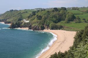 a beach on the coast of ireland at 1 Bailey's Cottage in Dartmouth