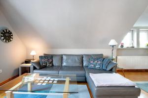 Posezení v ubytování Ferienwohnung Nordmeer