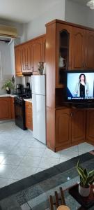 Kuchyň nebo kuchyňský kout v ubytování Like your home