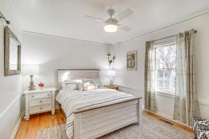 a bedroom with a bed and a window at Centrally Located Reno House Less Than 1 Mi to Midtown in Reno