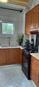 Kuchyň nebo kuchyňský kout v ubytování Like your home