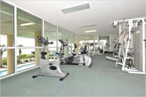 Das Fitnesscenter und/oder die Fitnesseinrichtungen in der Unterkunft Oceanfront Get Away