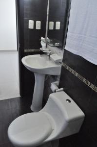 Koupelna v ubytování Valdivia Suites