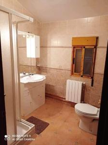 Kúpeľňa v ubytovaní Vivienda Rural Belén
