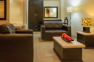 Posezení v ubytování HOTEL ZAPOTLAN