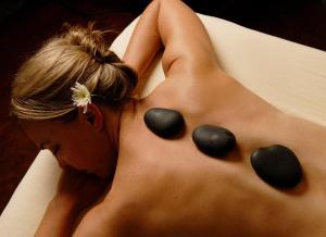 Lázně a/nebo wellness v ubytování Overleaf Lodge and Spa