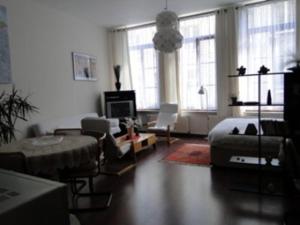 Χώρος καθιστικού στο B&B La Villa Zarin