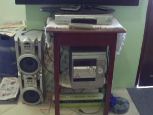 TV a/nebo společenská místnost v ubytování LeMarida Suites