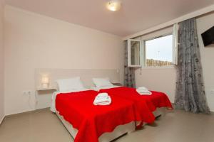 Posteľ alebo postele v izbe v ubytovaní Corfu Sea View Villa - Alya