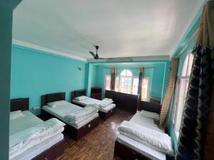 Un ou plusieurs lits dans un hébergement de l'établissement Hello KTM Hostel