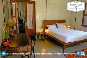 Privada Lodge - Historic Hotel客房内的一张或多张床位