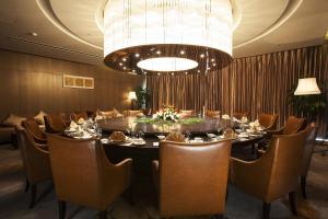 Restaurace v ubytování The Qube Xuzhou