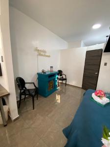 Posezení v ubytování SUITES FullHouse