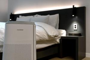 Krevet ili kreveti u jedinici u objektu Hound Hotel Mokpo Peace Plaza