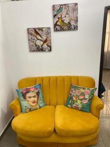 Posezení v ubytování SUITES FullHouse