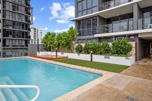 Πισίνα στο ή κοντά στο Hearty Milton Apartments