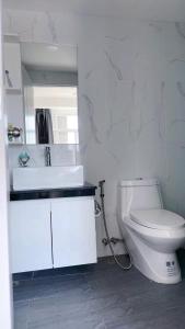 Ванная комната в 一室一厅宁静舒适公寓清迈市中心