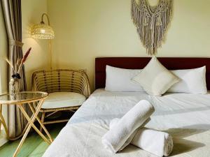 Llit o llits en una habitació de W24 Kenting Hostel II