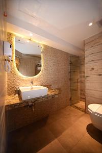 Koupelna v ubytování Daali Hotel & Apartment