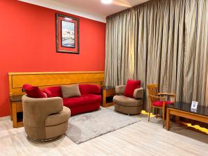 Posezení v ubytování Remal Ibri hotel