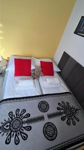 Posteľ alebo postele v izbe v ubytovaní Apartamenty Cichy Kącik