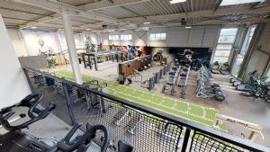 Fitness centrum a/nebo fitness zařízení v ubytování Rumer Hof