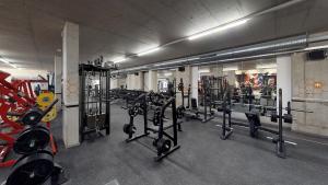 Fitness centrum a/nebo fitness zařízení v ubytování Rumer Hof