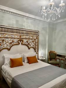 Postel nebo postele na pokoji v ubytování Dar Yessine Boutique Hôtel