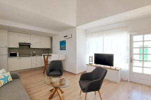 Η κουζίνα ή μικρή κουζίνα στο Costa Gaviotas Bungalow