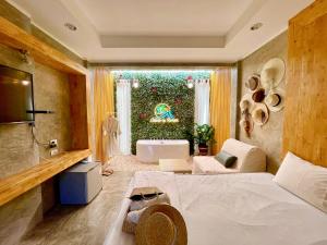 Letto o letti in una camera di Check-in Resort Koh Larn