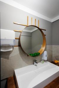 Koupelna v ubytování Cabana Dor De Munte + 36 fotografií