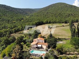 Villa La casa del gat a vista de pájaro