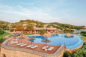Bazén v ubytování Hotel Pitrizza, Costa Smeralda nebo v jeho okolí