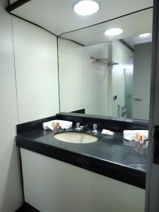 Vonios kambarys apgyvendinimo įstaigoje Hotel Oscar Gold Savassi