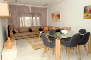 Khu vực ghế ngồi tại Luxe et confort absolu à Malabata TANGER