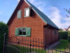 Bygningen som feriehuset ligger i