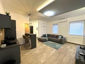 Posezení v ubytování Berzsenyi Apartmanház