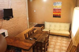 TV/trung tâm giải trí tại Cabaña Las Marias 4